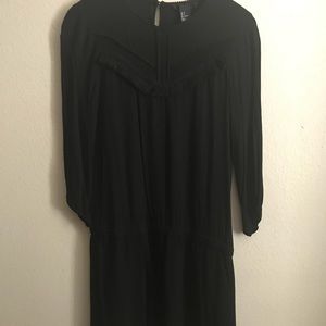 Black Dress with tassels